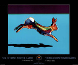 Rabbit Salt Lake City 2002 Olympics Prints by John Nieto