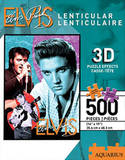 Elvis Presley 500 Piece 3-D Lenticular Jigsaw Puzzle Jigsaw Puzzle