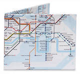 The Underground London Tyvek Mighty Wallet Wallet