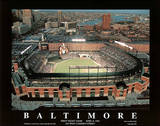 Baltimore Orioles Camden Yards First Night Game April 8, c.1992 Sports Prints by Mike Smith