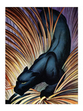 Panthère noire Posters par Frank Mcintosh