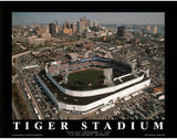 Detroit Tigers Tiger Stadium Final Day Sept. 27, c.1999 Sports Poster by Mike Smith