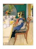 Late Riser's Breakfast Posters par Carl Larsson