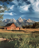 Grand Tetons (Barn) Print