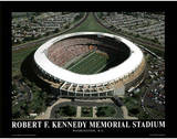 Washington Redskins RFK Memorial Stadium Sports Prints by Mike Smith