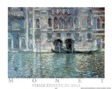 Venise Palazzo De Mula Poster von Claude Monet