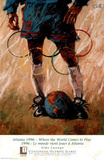 Where the World Comes to Play Atlanta, c.1996 Olympics Prints by Aldo Luongo