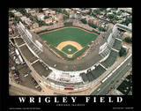 Chicago Cubs Wrigley Field Sports Posters by Mike Smith