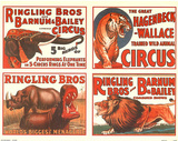 Ringling Bros and Barnum & Bailey Circus Ad Posters