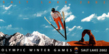 Salt Lake City 2002 Olympics Ski Jumper Prints