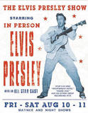 Elvis Presley Show Concert Tin Sign