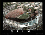 Miami Hurricanes Orange Bowl Sports Prints by Brad Geller