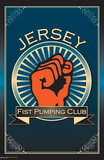 Jersey (Fist Pumping Club) Art Poster Print Prints