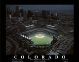 Colorado Rockies Coors Field First Opening Day April 26, c.1995 Sports Posters par Mike Smith