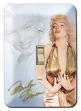 Marilyn Monroe Gold Dress Light Switch Plate Light Switch Plate