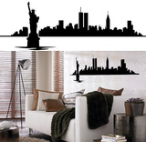 New York Skyline Wall Decal