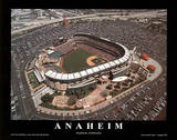 Los Angeles Angels Angel Stadium of Anaheim California Sports Prints