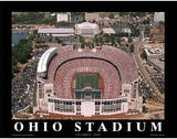 Ohio State Buckeyes Ohio Stadium NCAA Sports Print by Mike Smith