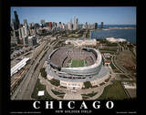 Chicago Bears New Soldier Field Sports Poster by Mike Smith
