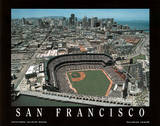 San Francisco Giants AT&T Park Sports Prints by Mike Smith