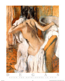 After the Bath Prints by Edgar Degas