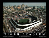 Detroit Tigers Tiger Stadium Final Day Sept. 27, c.1999 Sports Print by Mike Smith