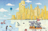 Alex Rinesch (The Big Cheese) Art Poster Print Prints