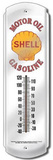 Shell Motor Oil Gasoline Indoor/Outdoor Thermometer Tin Sign