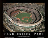 San Francisco Giants Candlestick Park Final Day Sept 30, c.1999 Sports Prints by Mike Smith