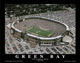 Green Bay Packers Old Lambeau Field, c.1957-2003 Sports Posters by Mike Smith