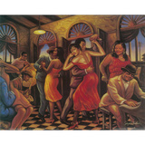 Sarah Jenkins (Roadhouse Sunrise) Art Poster Print Photo
