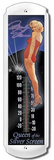 Marilyn Monroe Queen of Silver Screen Indoor/Outdoor Thermometer Tin Sign