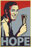 Hope 2 Beer Spoof Art Poster Print Poster