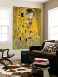 Gustav Klimt The Kiss Der Kuss Mini Mural Huge Poster Art Print Reproduction murale géante
