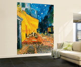 Vincent Van Gogh Terrasse de Cafe la Nuit Huge Wall Art Print Poster Reproduction murale géante