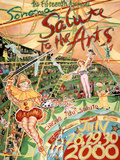 2000 Sonoma Salute to the Arts Art Print Poster Posters