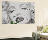 Marilyn Monroe at Cannes by Valery Hache Mini Mural Huge Movie Poster Print Mural