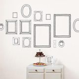 Valerie Michel Hand Made Frames Wall Stickers Decalque em parede