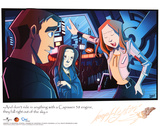 Serenity Movie Keep Flyin' Scenes Capissen 38 Engine Art Print Poster Masterprint