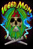 Weed Mon Pot Marijuana Blacklight Poster Print Posters