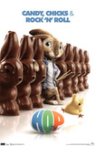Hop Movie Chocolate Bunny Poster Print Posters