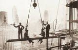 New York City (Men on Girder, Lunch Above Manhattan) Art Poster Print Posters