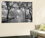 New York City Poet's Walk Central Park by Henri Silberman Mini Mural Huge Poster Art Print Wandgemälde