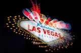 Welcome to Fabulous Las Vegas (Neon Sign) Art Poster Print Prints
