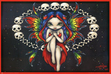 Jasmine Becket-Griffith (Rainbow of Bones Fairy) Art Poster Print Posters