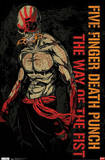 Five Finger Death Punch The Way of the Fist Music Poster Print Print