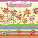 Forget Me Nots   - 2013 17-Month Wall Planner Calendars