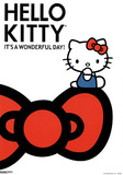 Hello Kitty It's a Wonderful Day Art Print Poster Posters