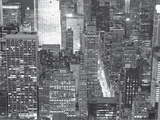 Night View of New York City-New York Art by Paola Giannoni