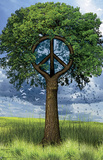 Peace Tree Art Print Poster Posters